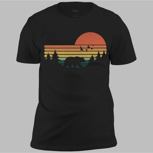 Sunset Stroll Bear Tee
