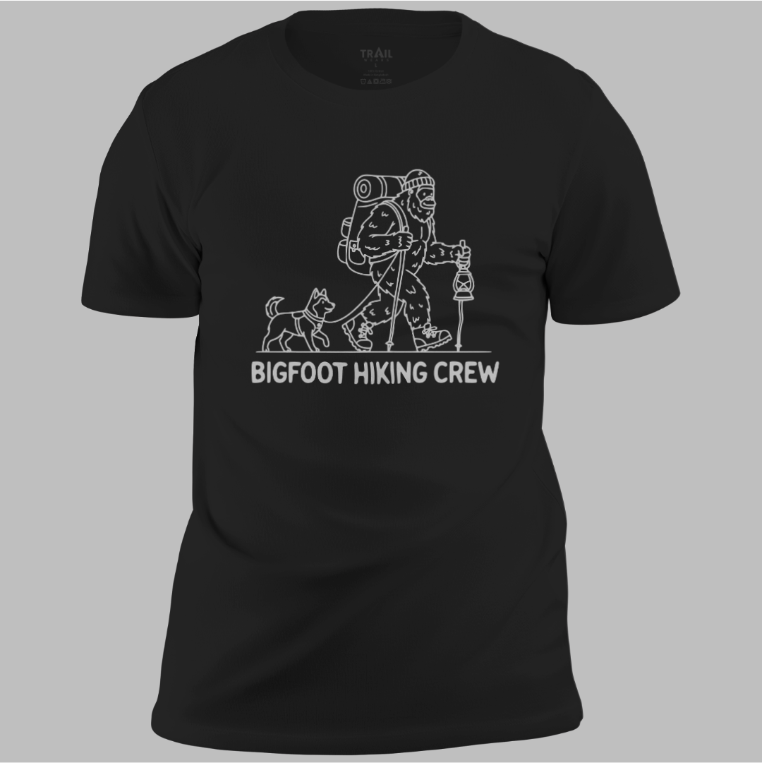 Bigfoot Hiking Crew Tee