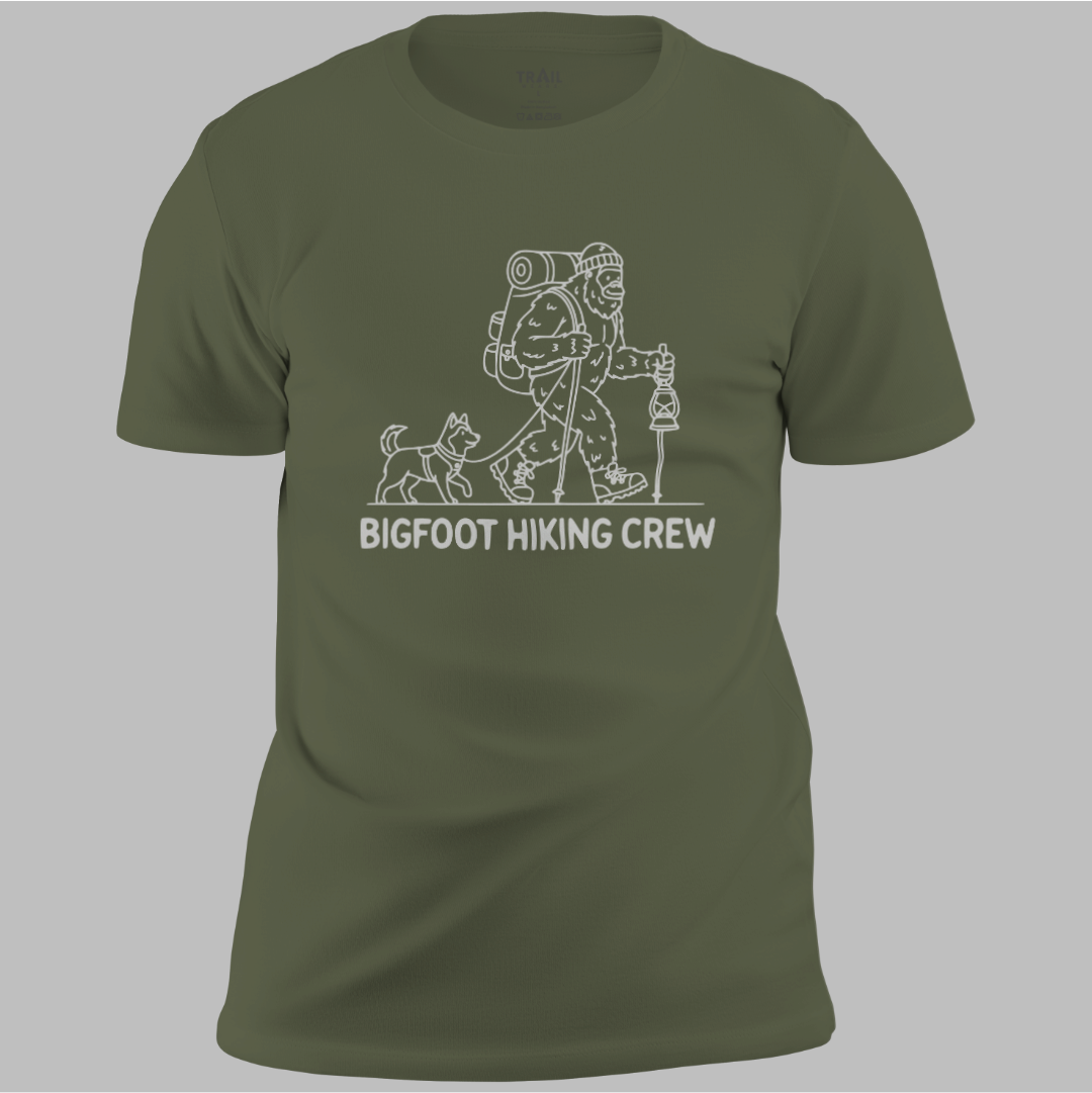 Bigfoot Hiking Crew Tee
