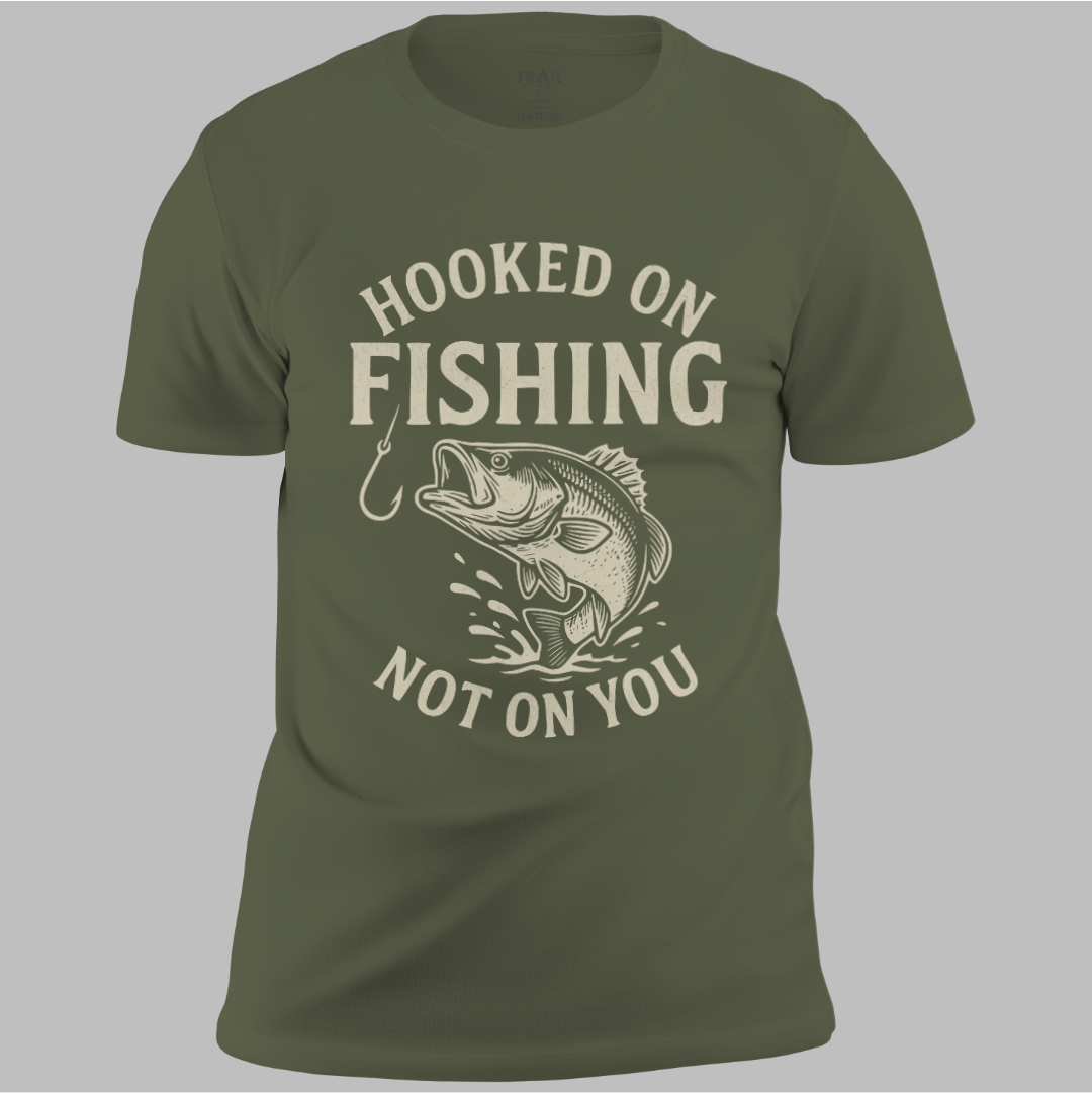Hooked on Fishing Tee