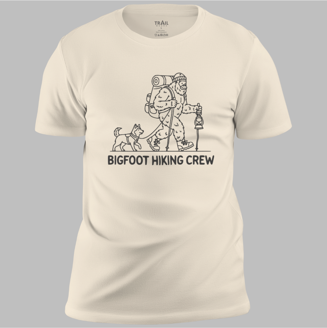 Bigfoot Hiking Crew Tee