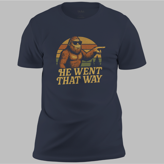 He Went That Way Tee
