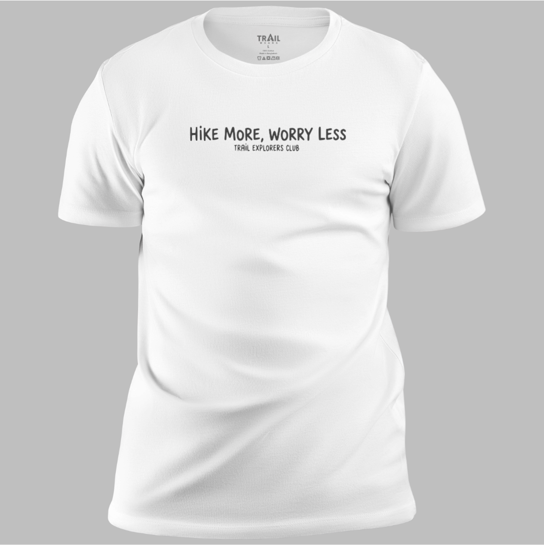 Hike More, Worry Less Tee