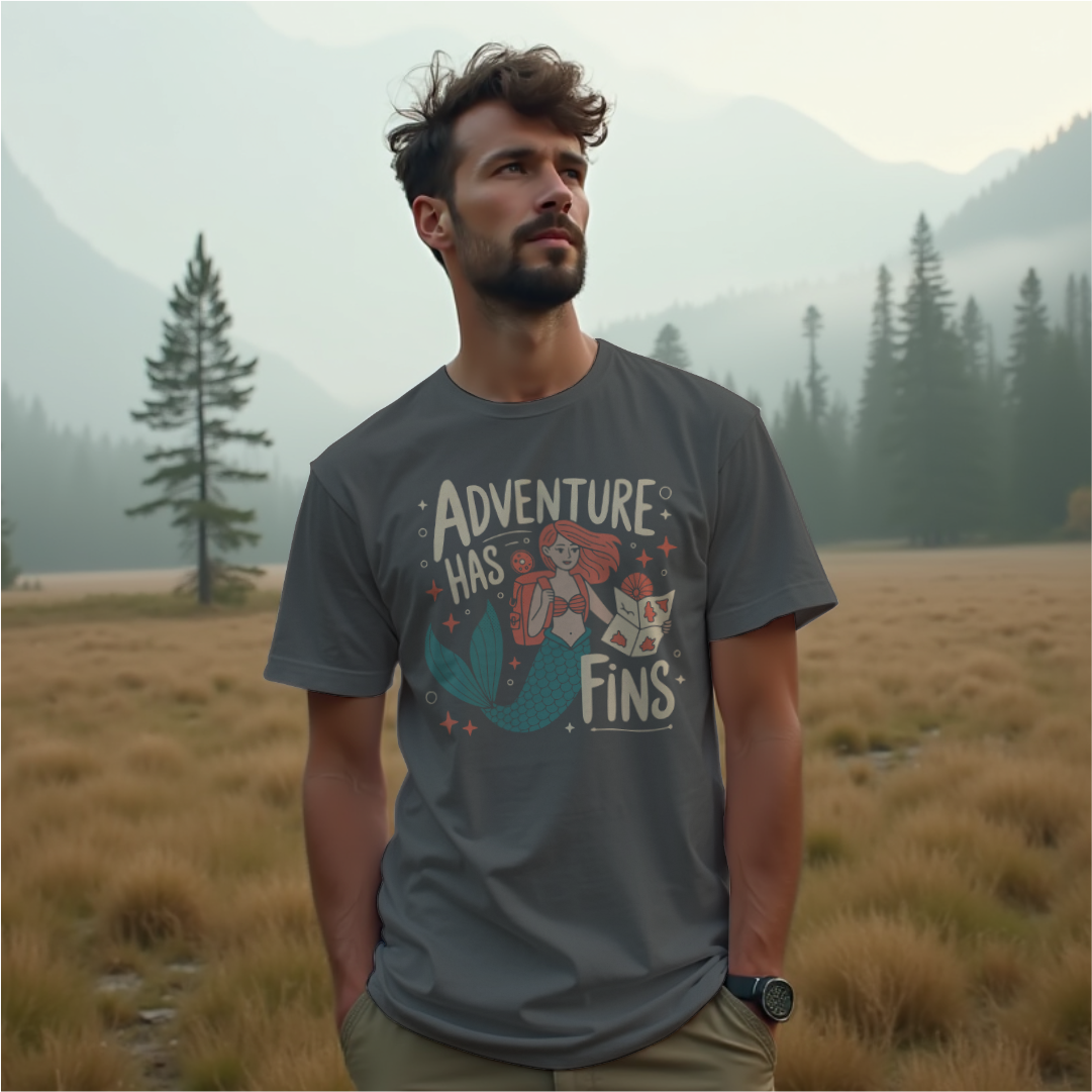 Adventure has Fins Tee