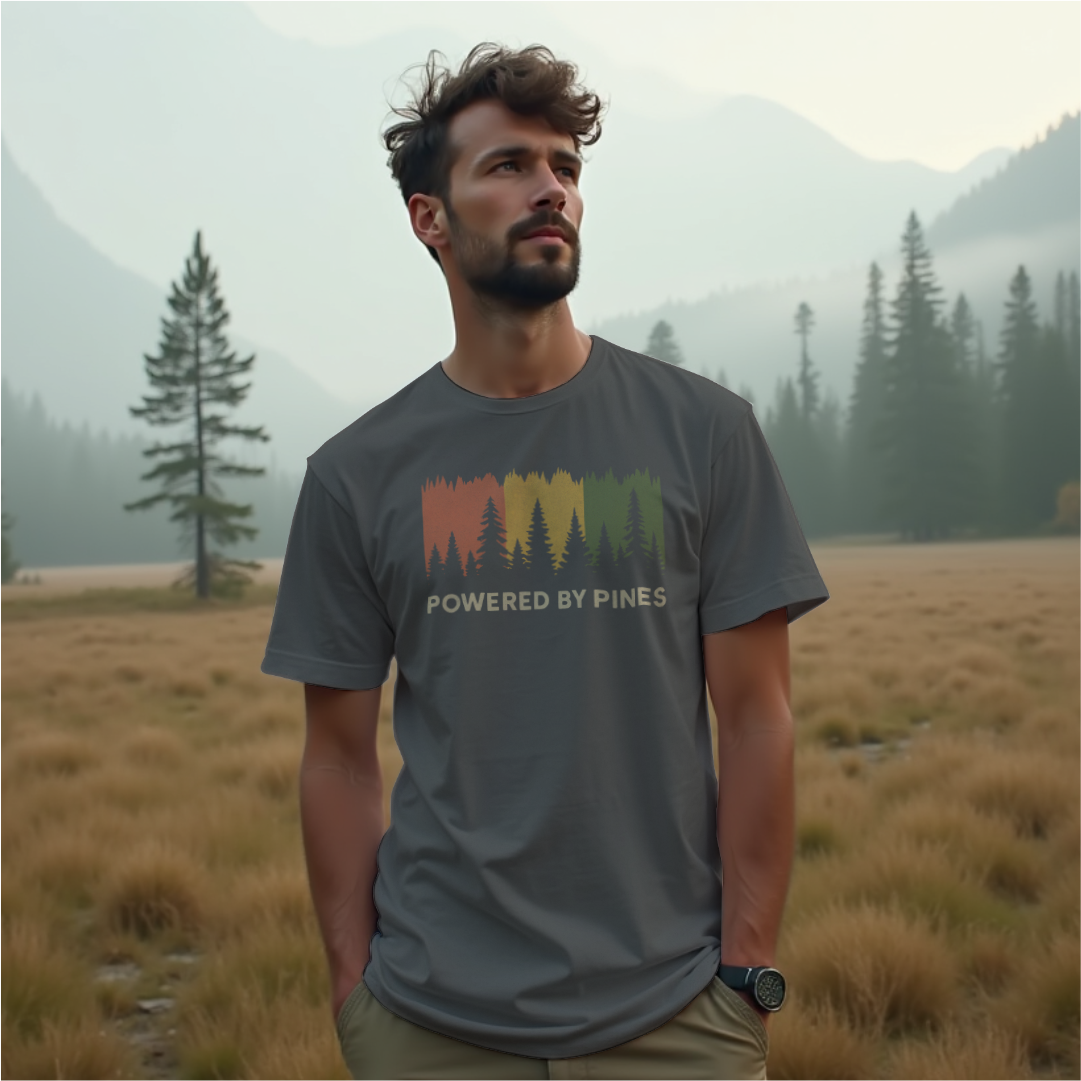 Powered by Pines Tee