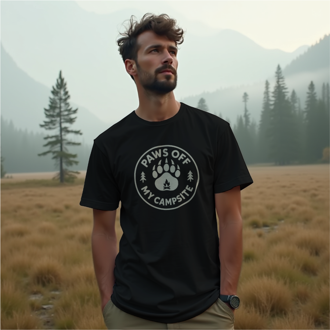 Paws Off My Campsite Tee