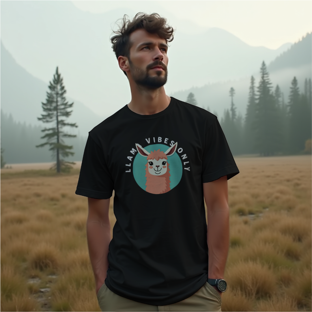 Llama Vibes Only Tee