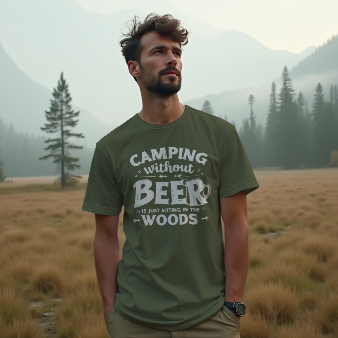 Sitting In The Woods Tee