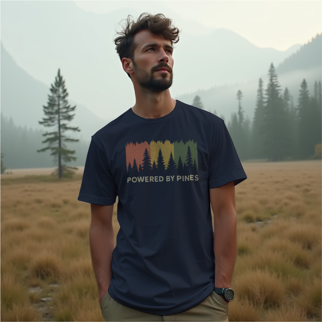 Powered by Pines Tee