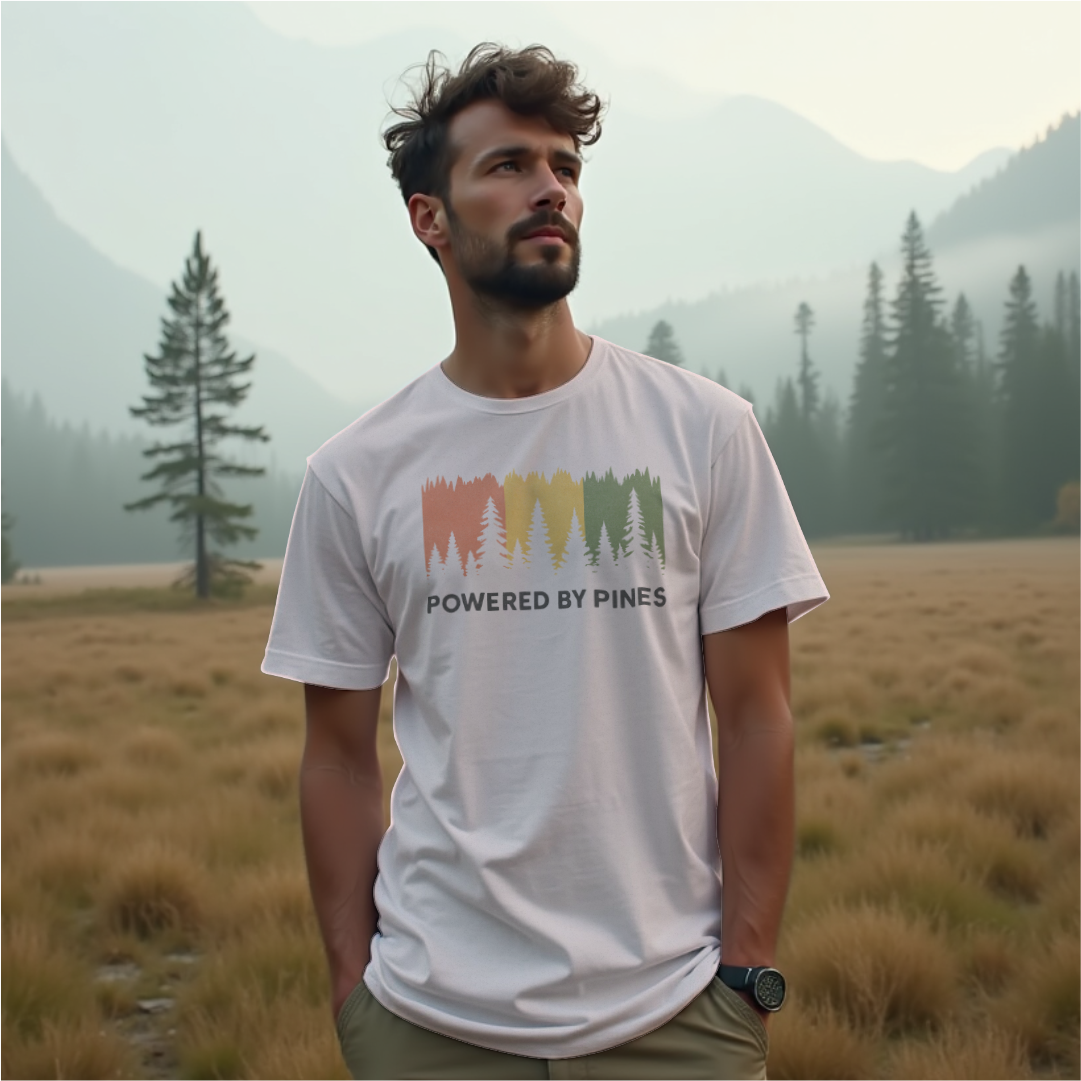Powered by Pines Tee