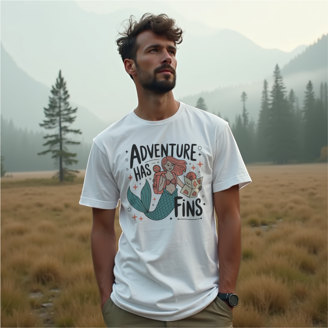 Adventure has Fins Tee