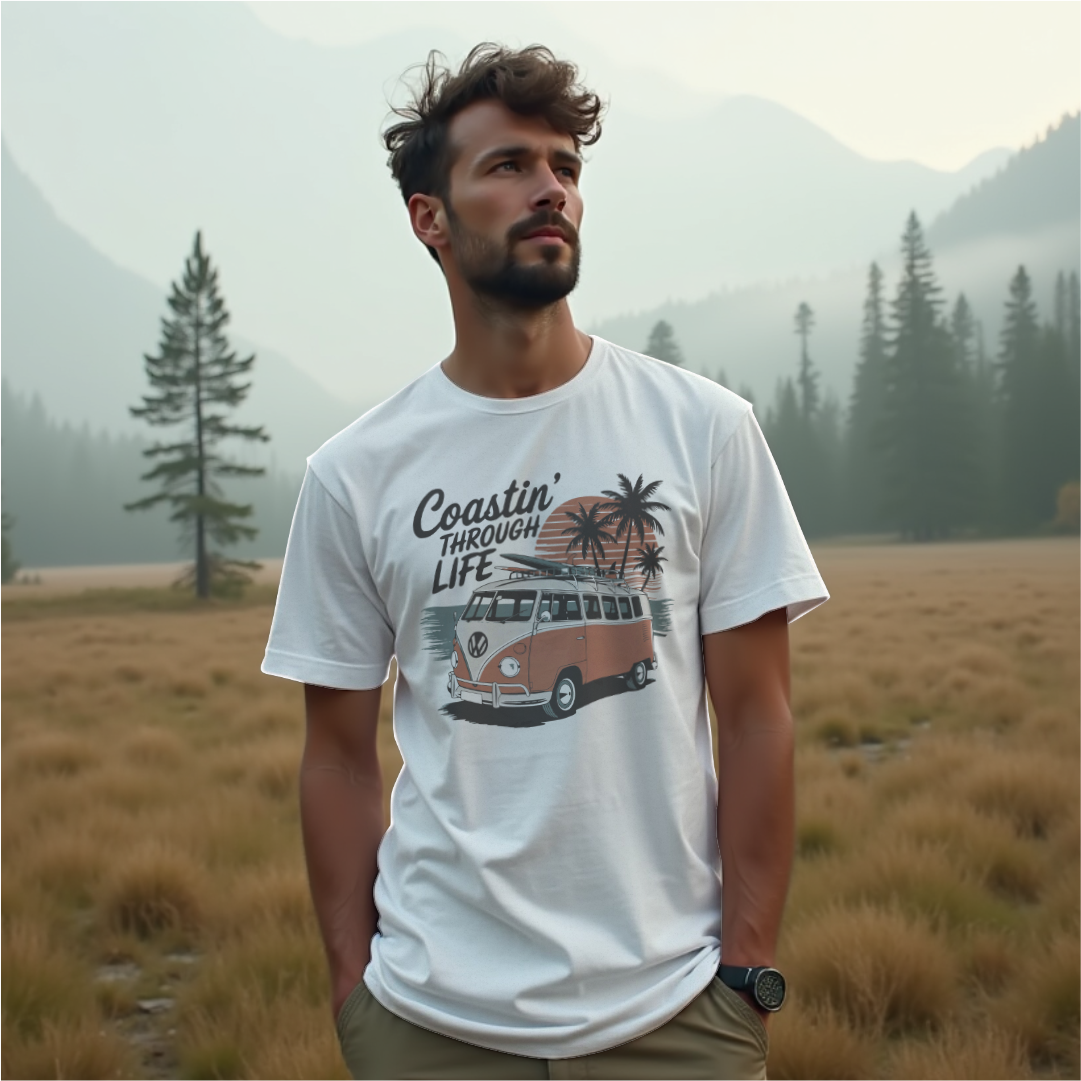 Coasting Through Life Tee