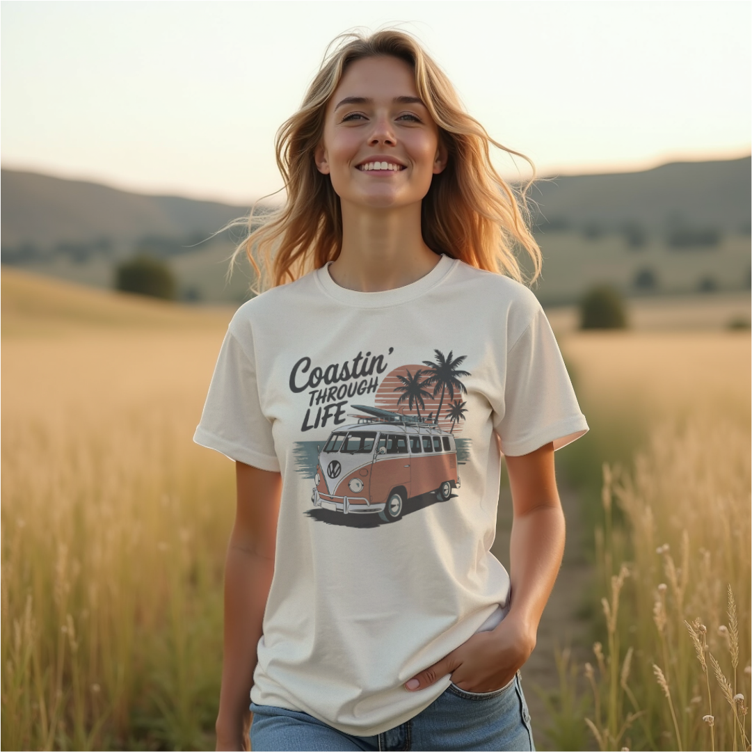 Coasting Through Life Tee