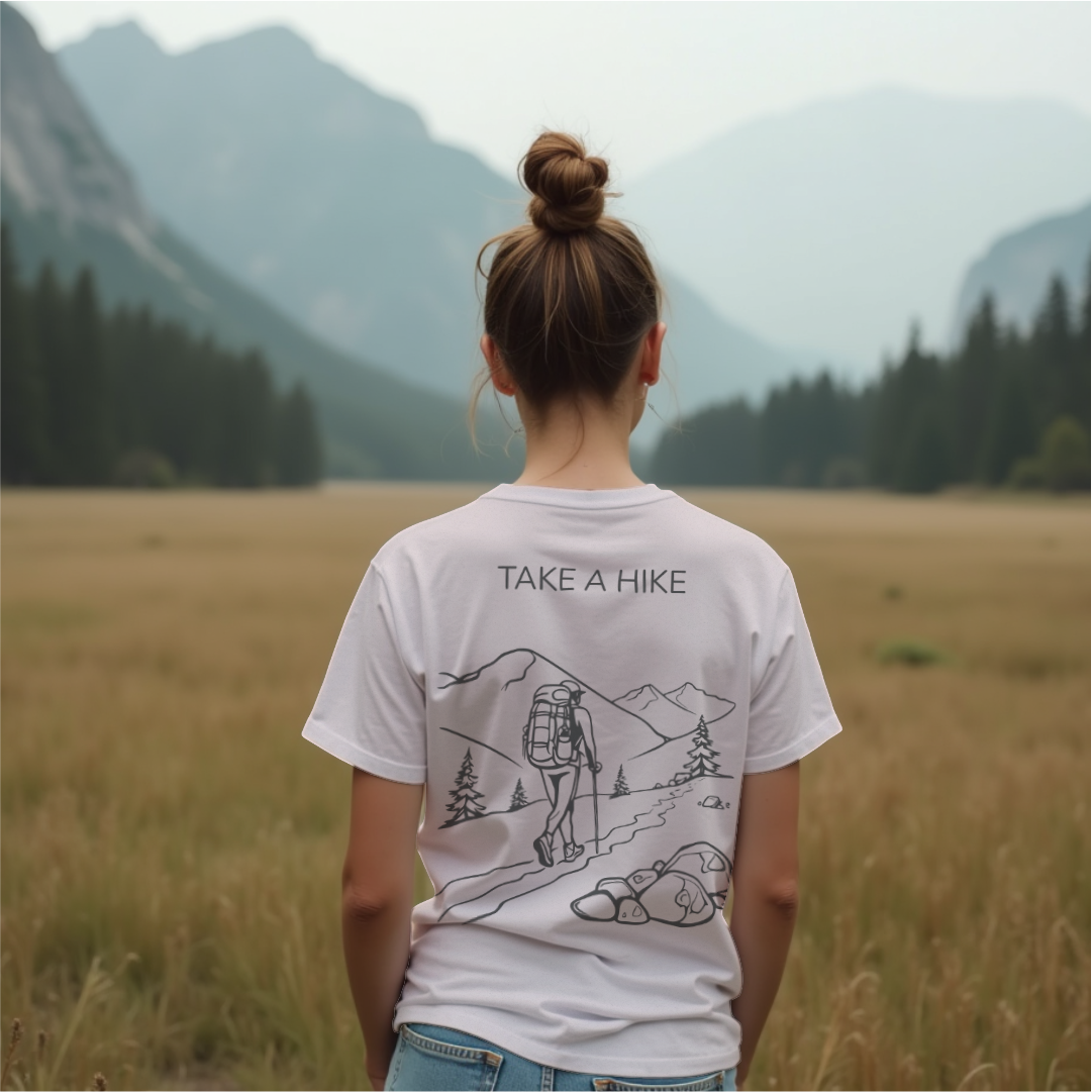 Take a Hike Uphill Tee