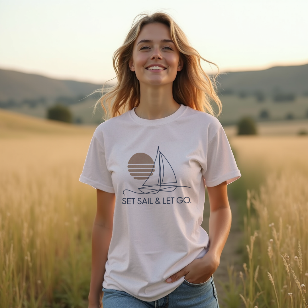 Set Sail And Let Go Tee