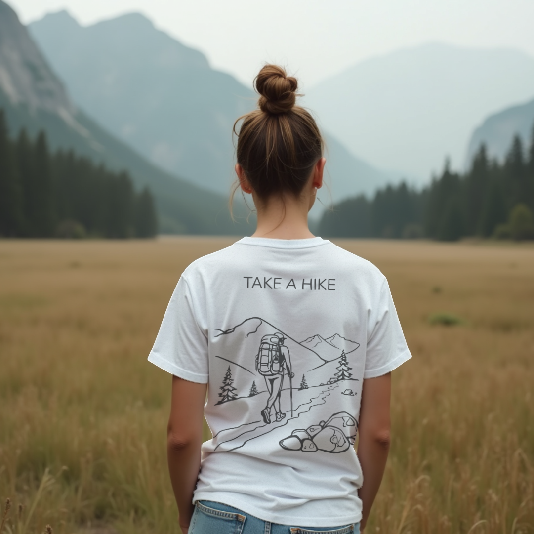 Take a Hike Uphill Tee