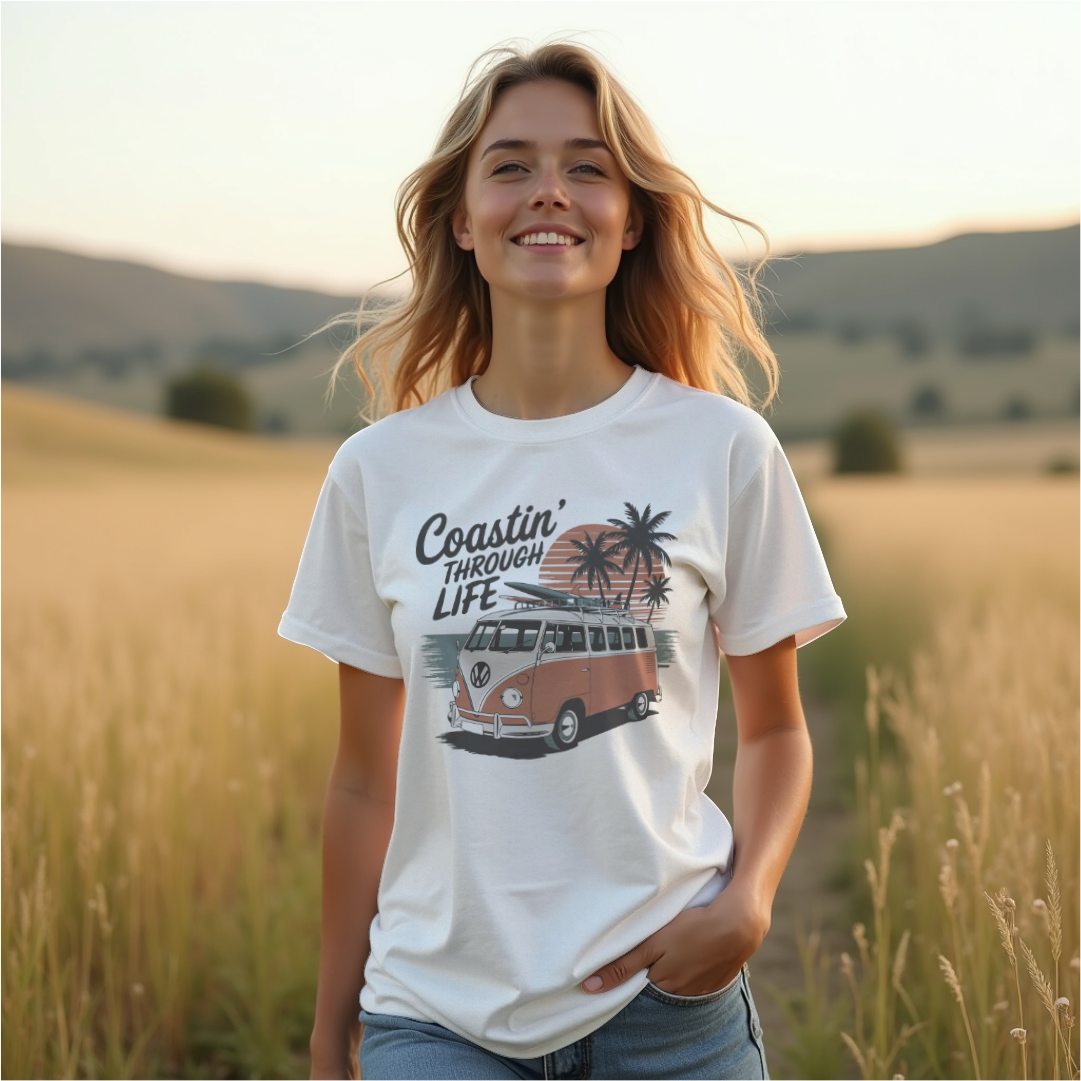 Coasting Through Life Tee