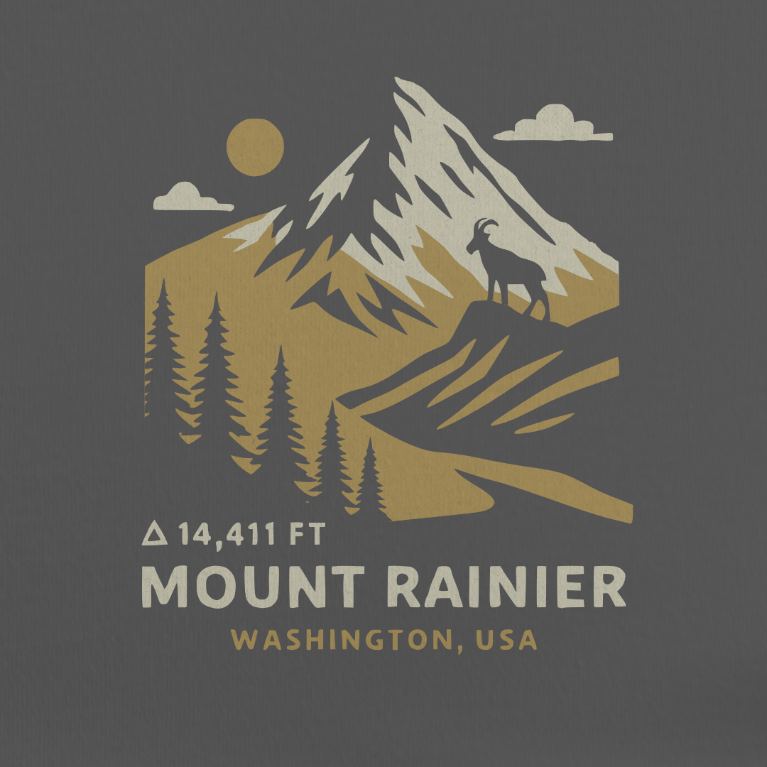 Mount Rainier Tee
