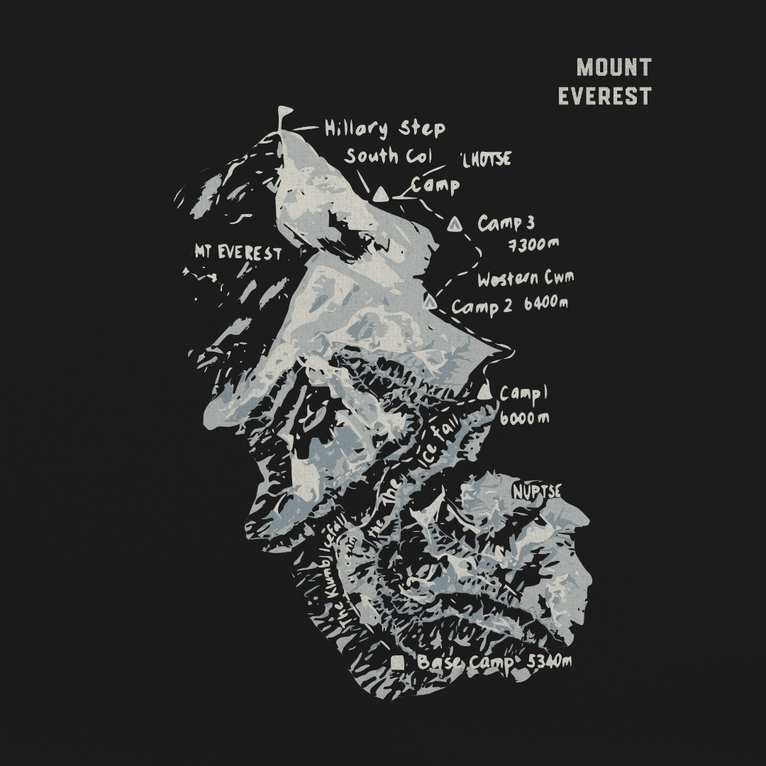 Everest Route Tee