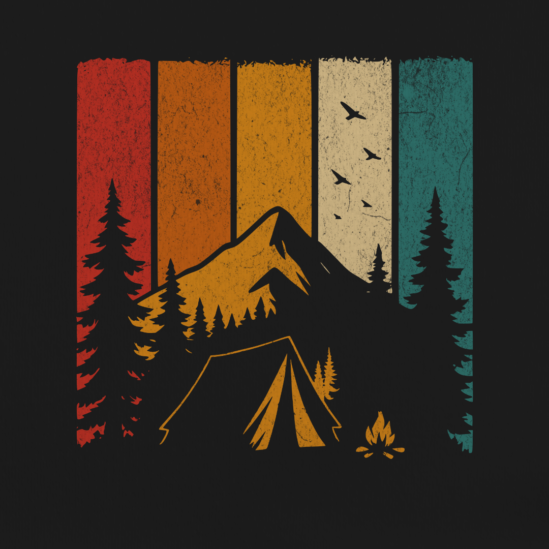Retro Camp Vibes Tee