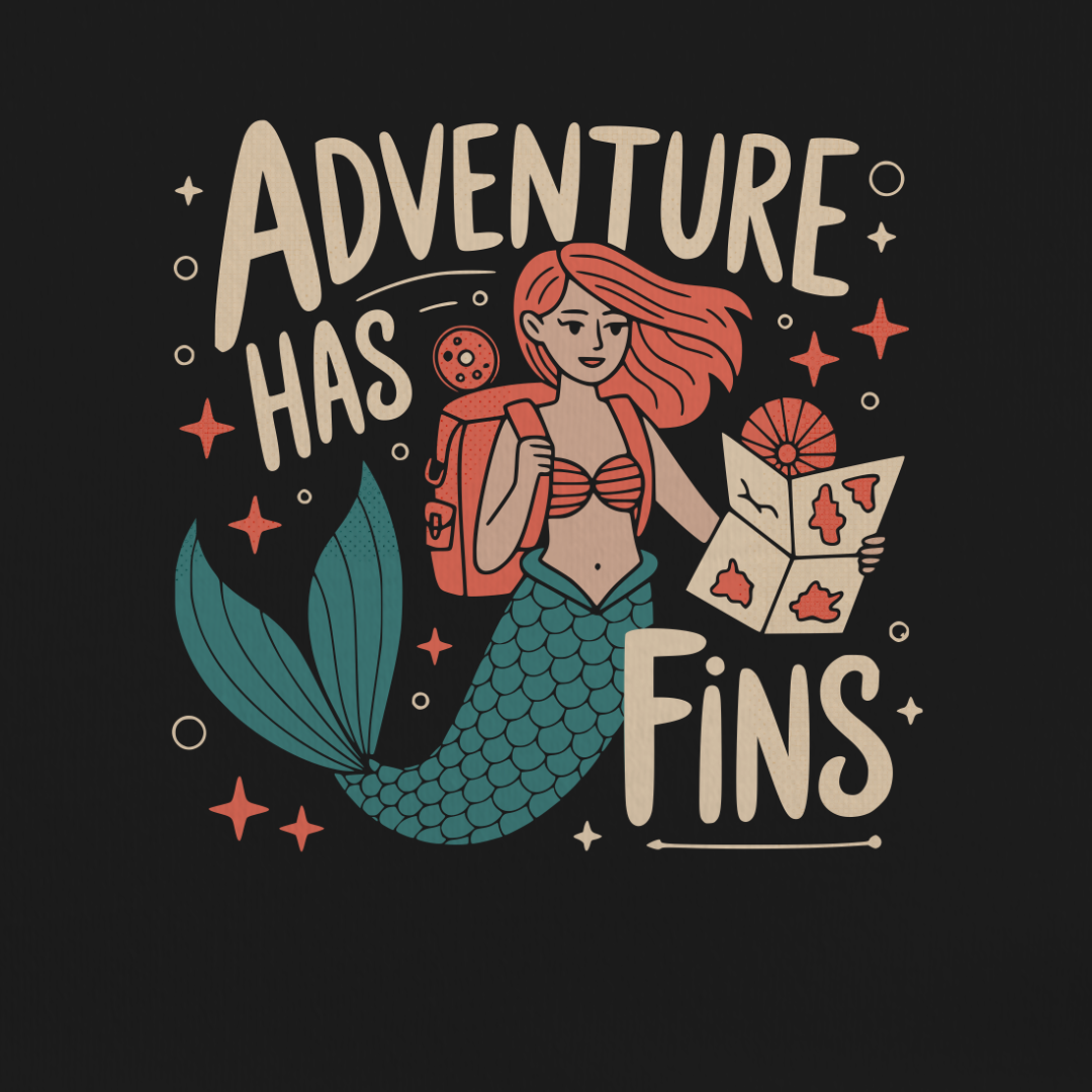 Adventure has Fins Tee