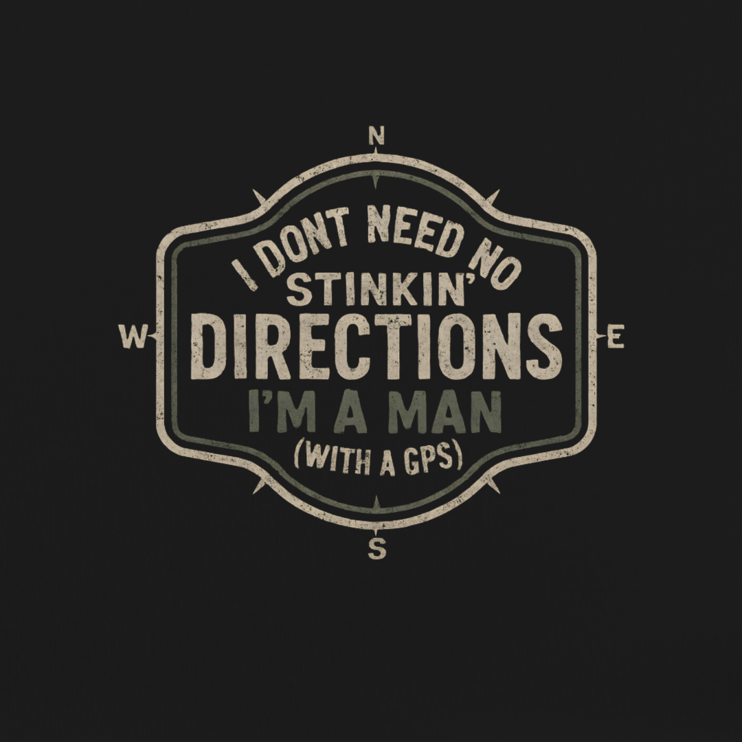 Man With GPS Tee