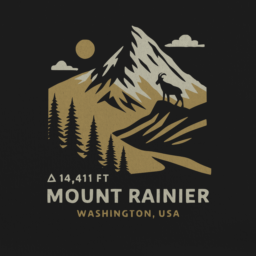 Mount Rainier Tee