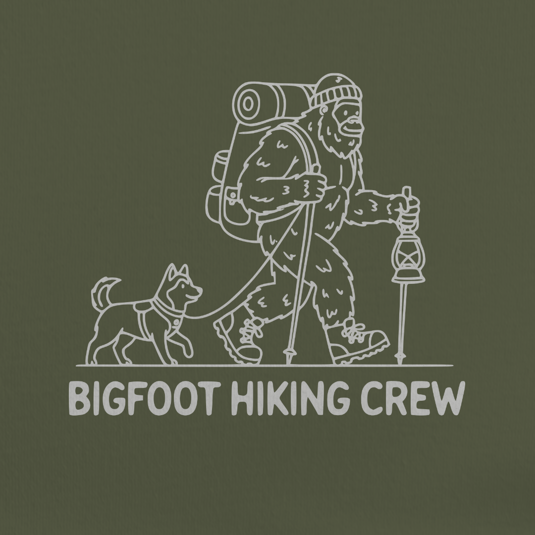 Bigfoot Hiking Crew Tee