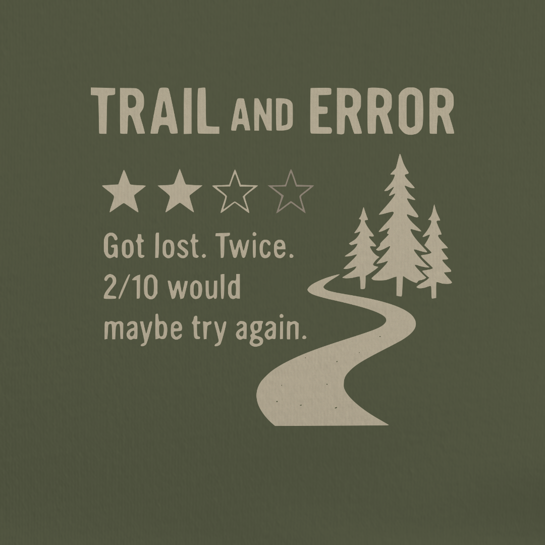 Trail and Error Tee
