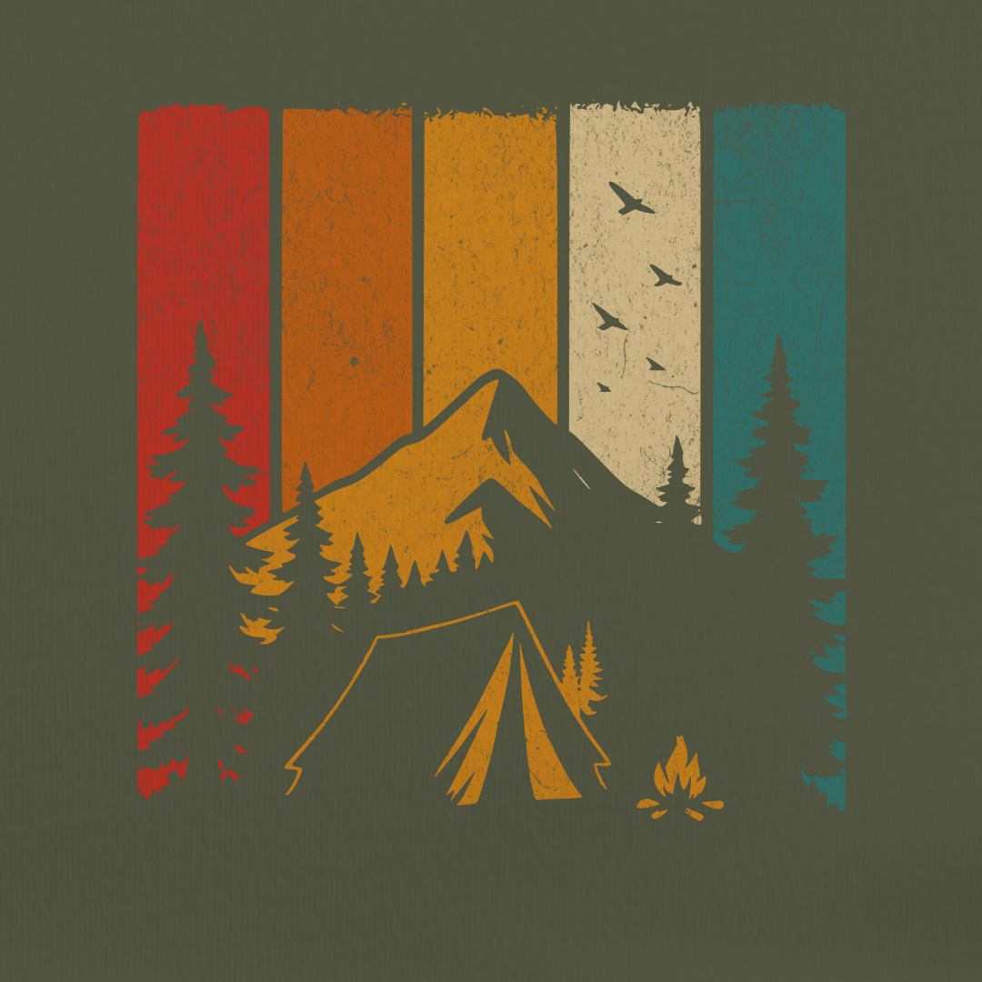Retro Camp Vibes Tee