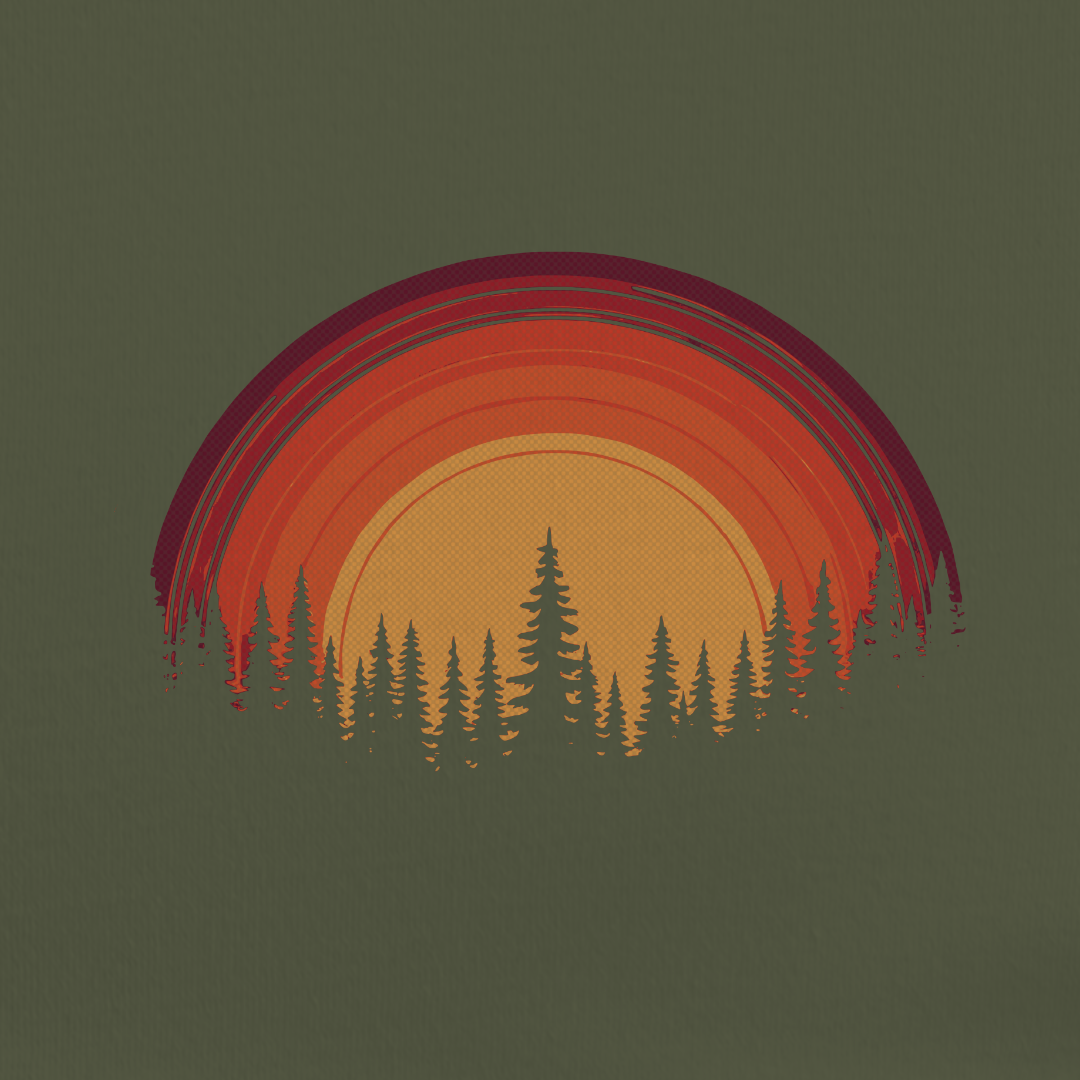 Forest Sunset Tee