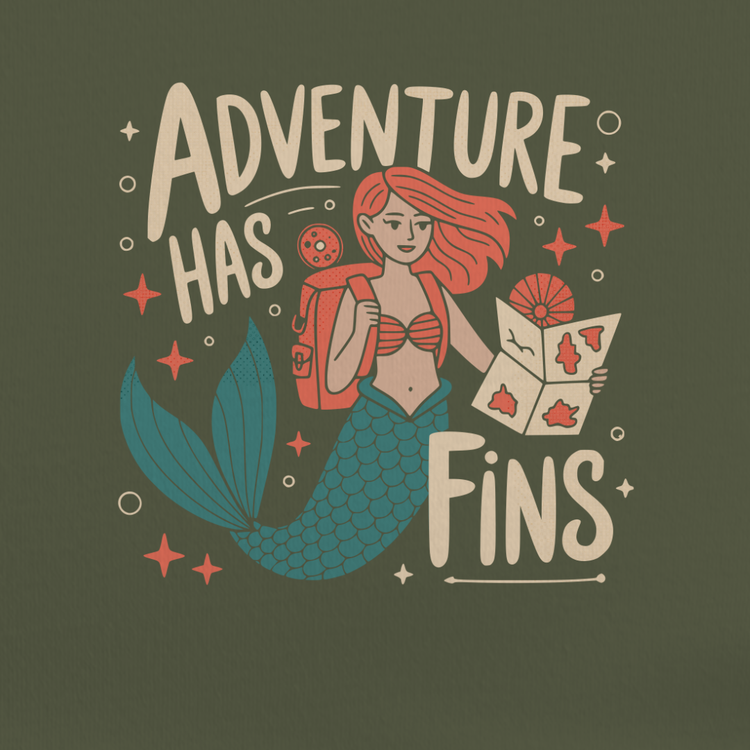 Adventure has Fins Tee