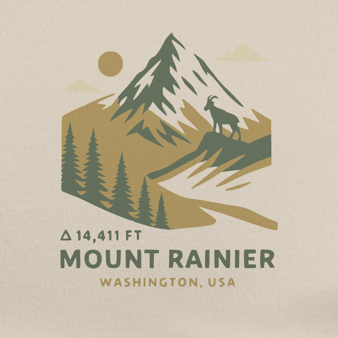 Mount Rainier Tee