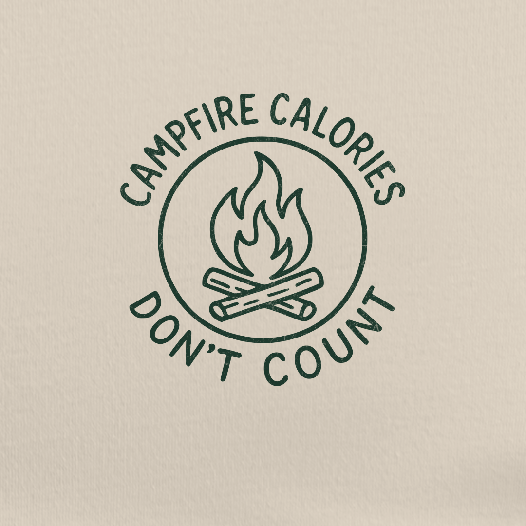 No Calorie Camp Tee