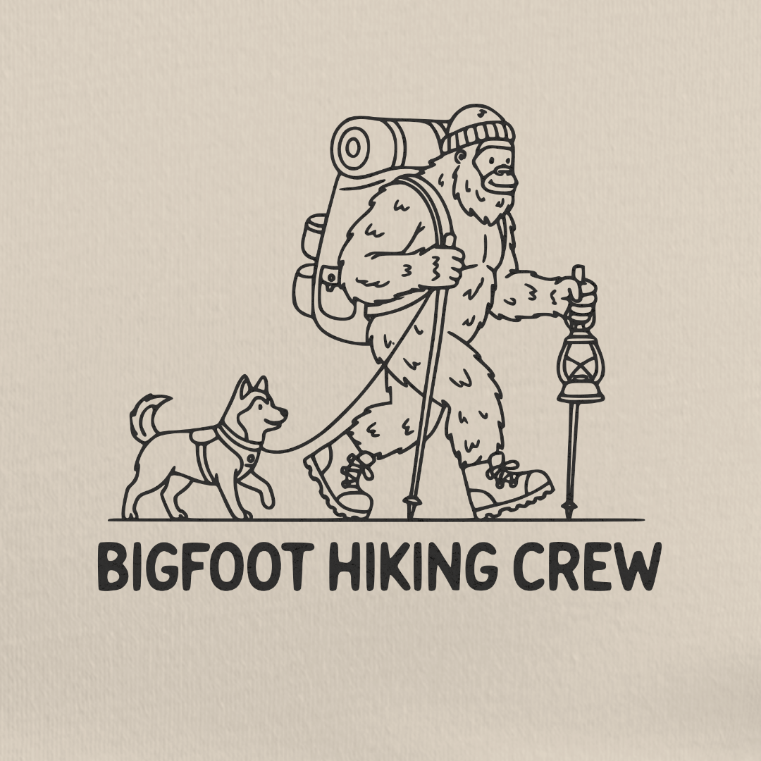 Bigfoot Hiking Crew Tee