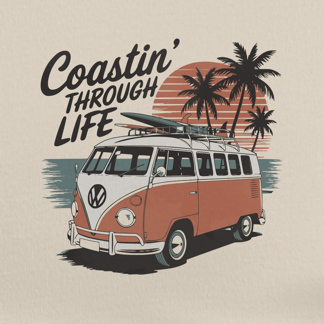 Coasting Through Life Tee