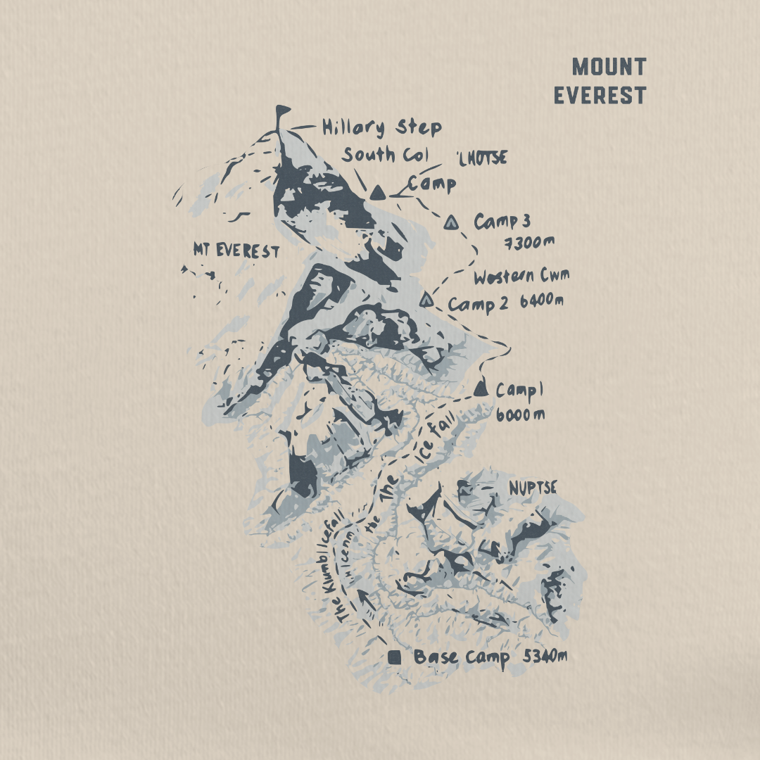 Everest Route Tee