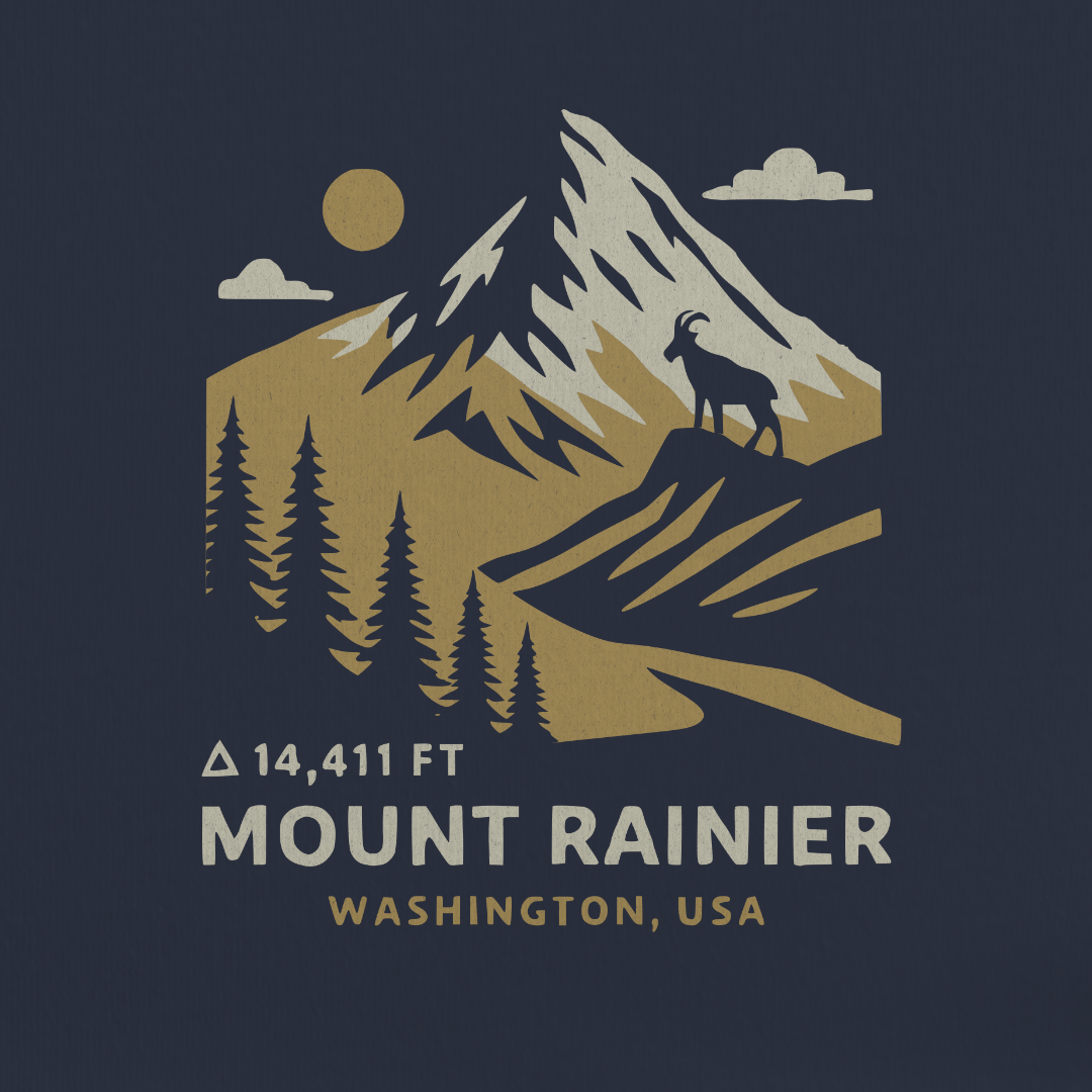 Mount Rainier Tee