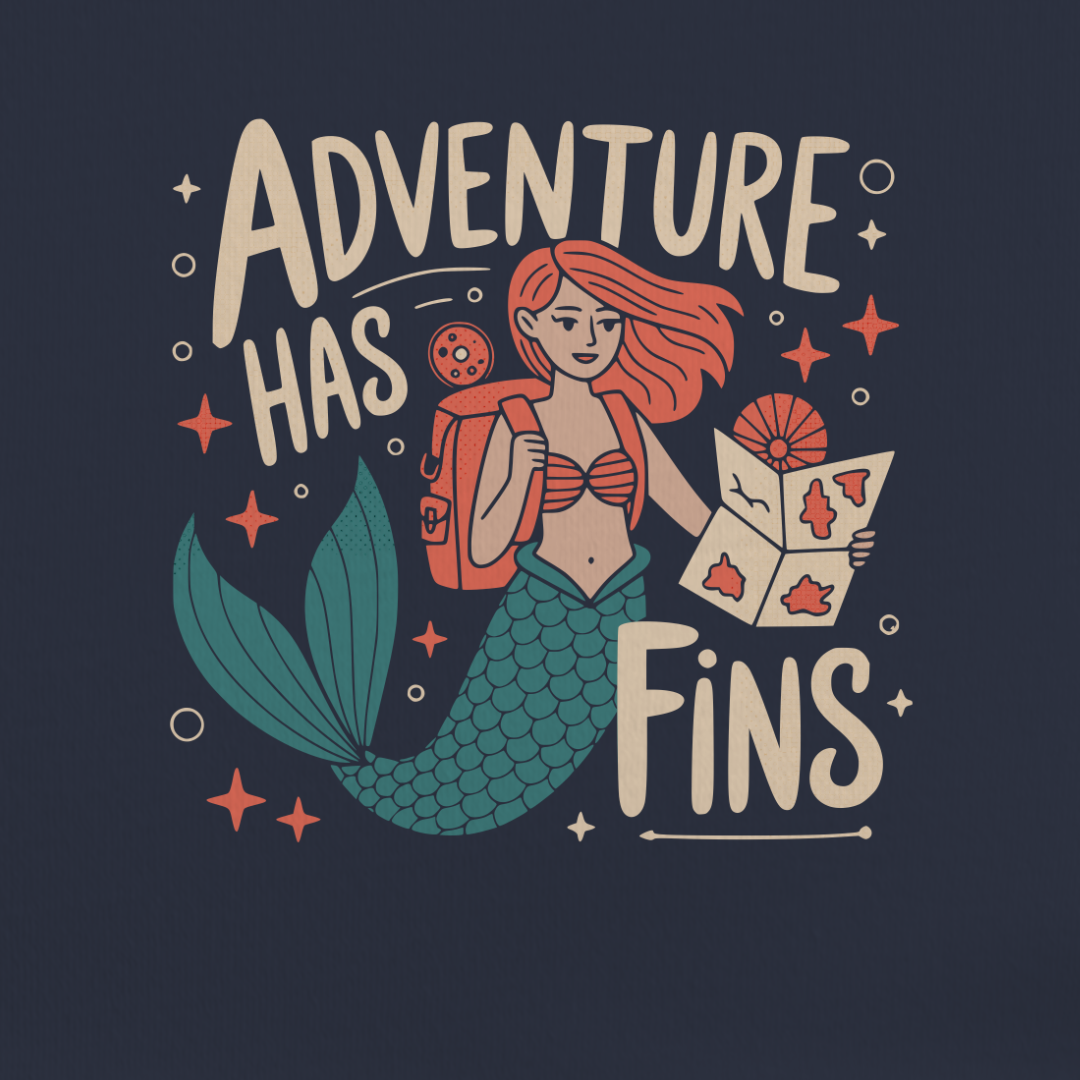 Adventure has Fins Tee
