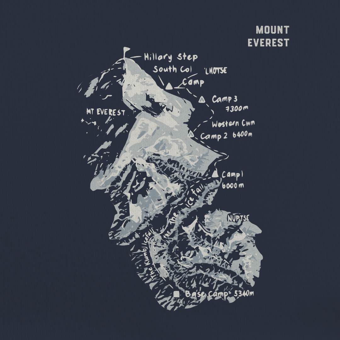 Everest Route Tee