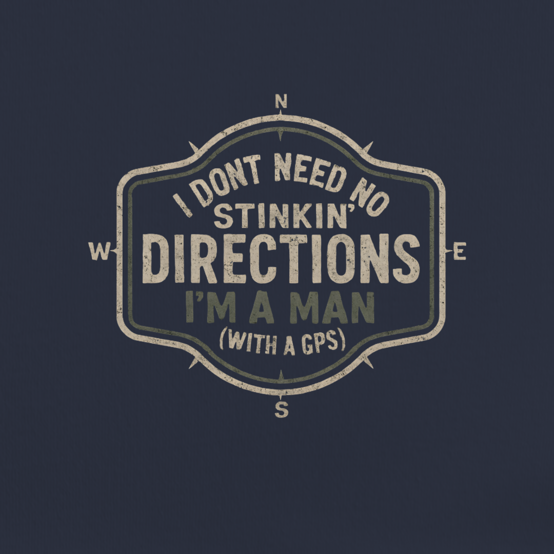 Man With GPS Tee