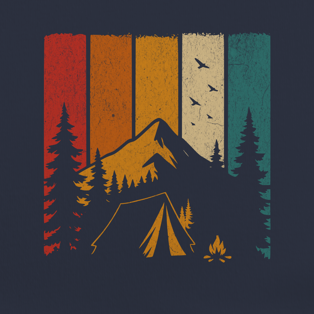 Retro Camp Vibes Tee