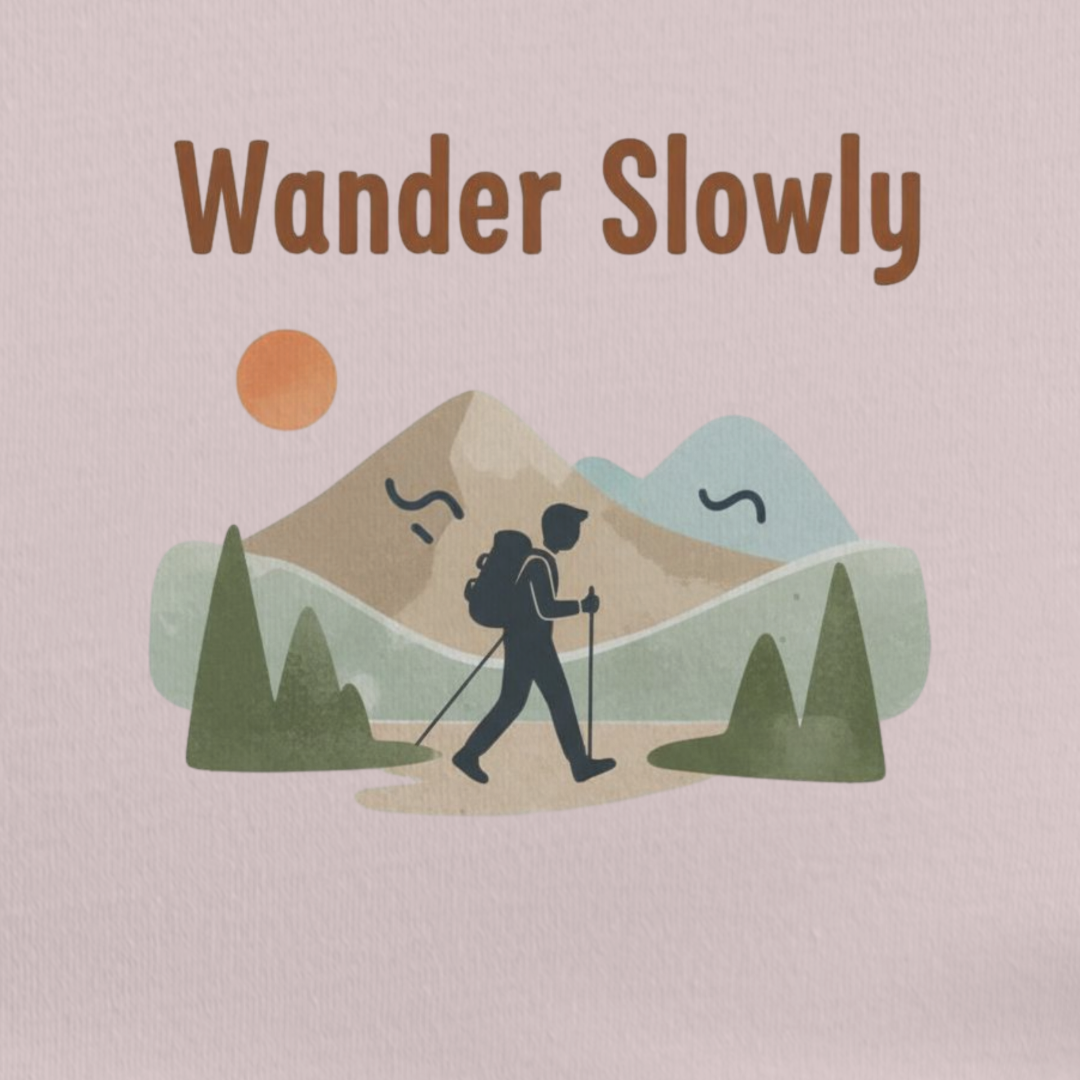 Wander Slowly Tee