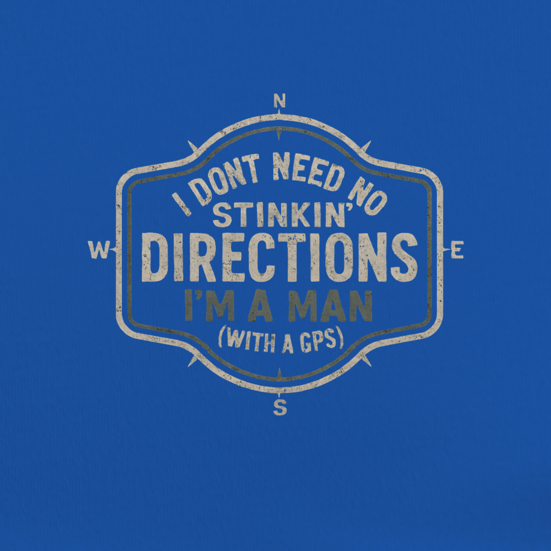 Man With GPS Tee
