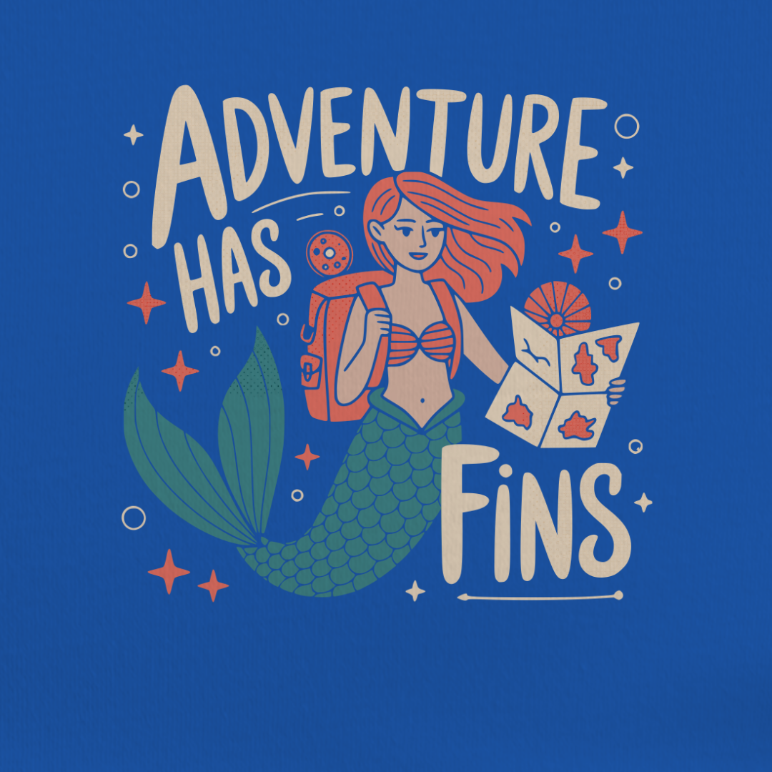 Adventure has Fins Tee