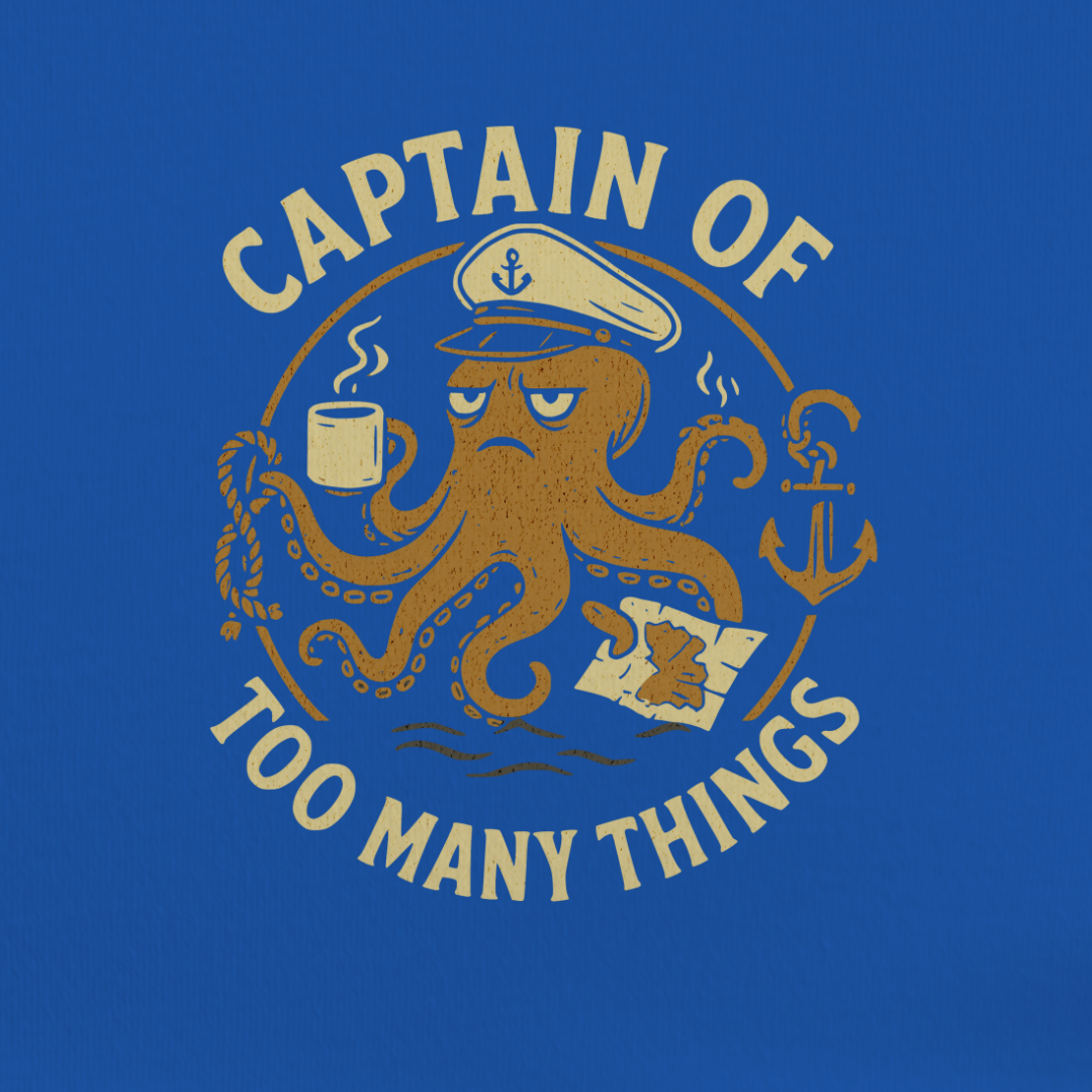 Overbooked Octo Tee