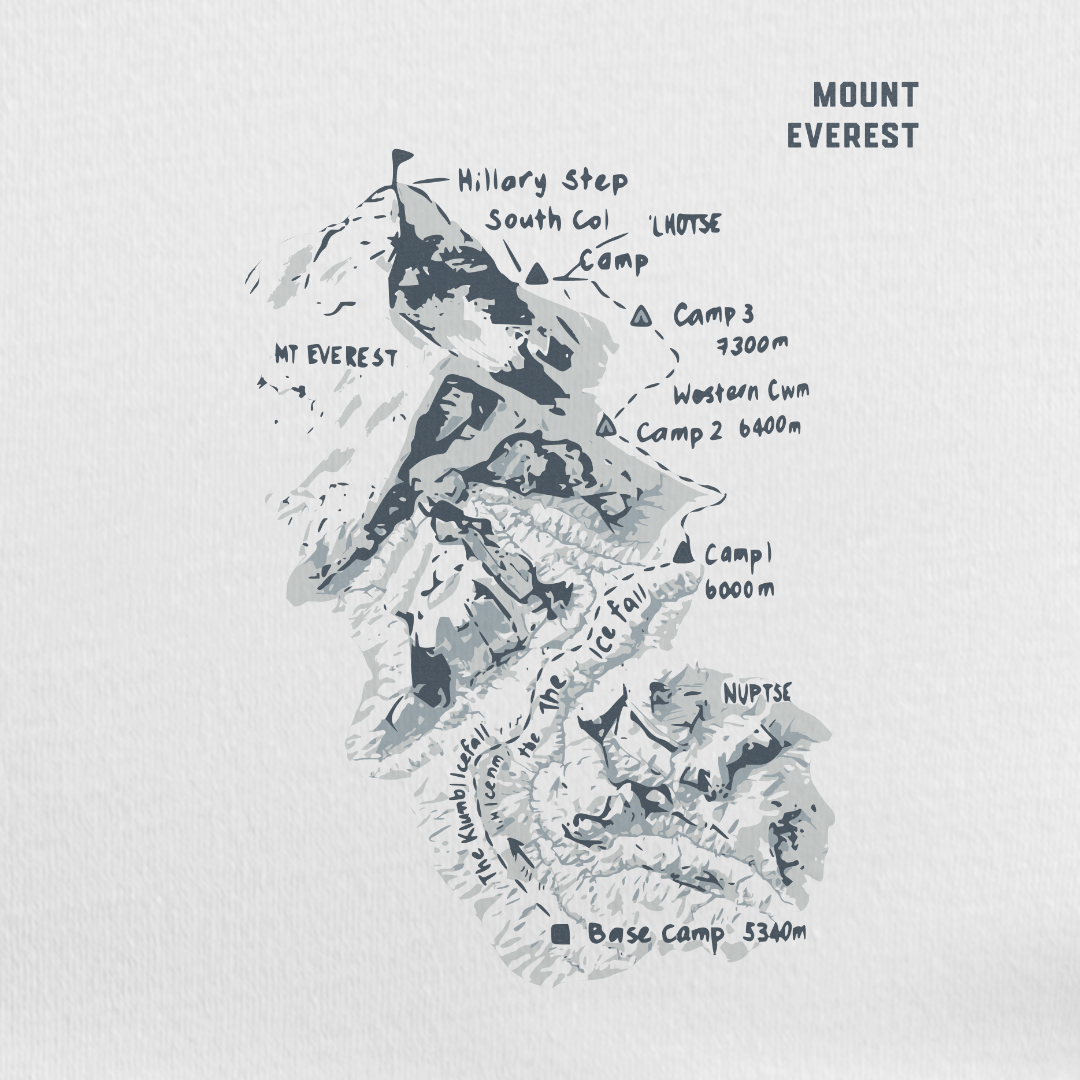 Everest Route Tee