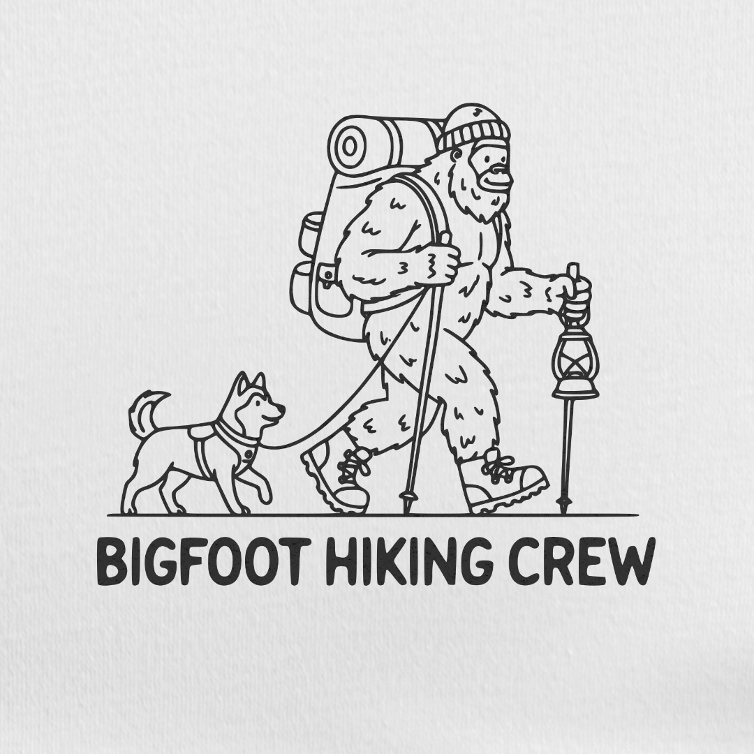 Bigfoot Hiking Crew Tee