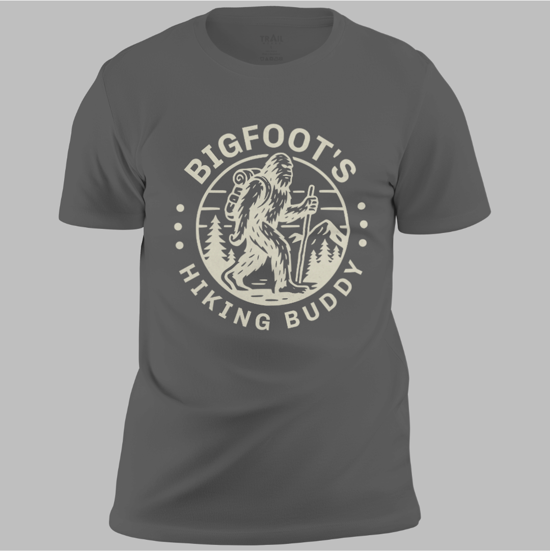 Bigfoots Hiking Buddy Tee