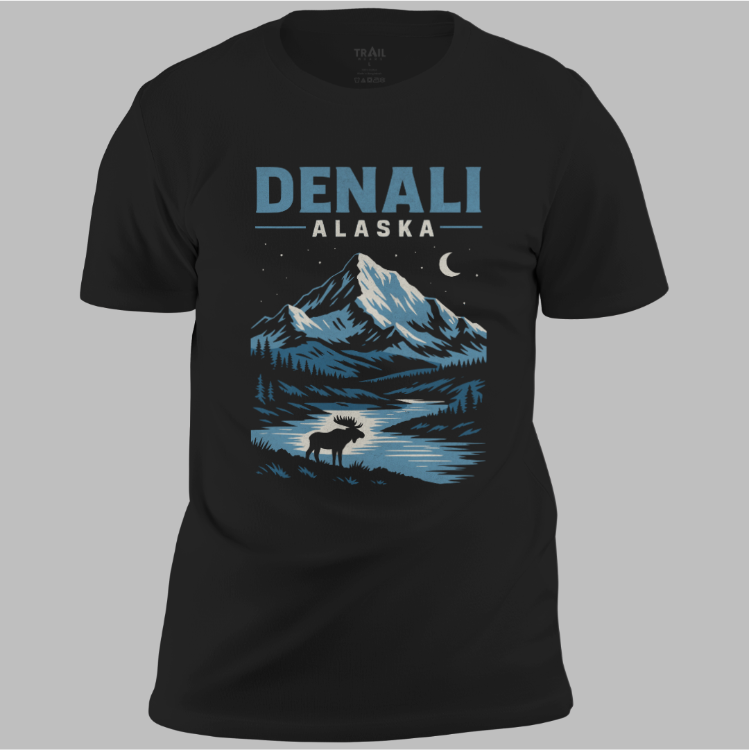 Denali Midnight Peaks Tee